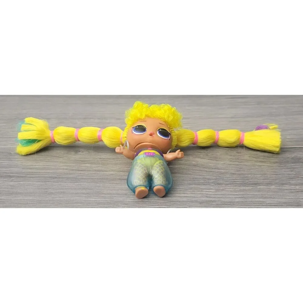 MGA L.O.L. Surprise! Remix Hair Flip Series Doll Nae Nae Yellow Hair